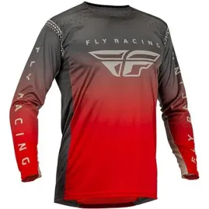 Fly Racing dres Lite, 2023 červená/šedá