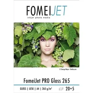 FOMEI PRO Gloss 265 A4 - balení 20ks + 5ks zdarma