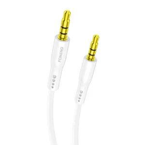 Audio kabel AUX 3,5mm jack Foneng BM22 (bílý)