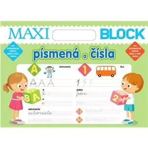Maxi block Písmena a čísla