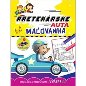 Pretekárske autá Maľovanka: Rozvíjaj svoju predstavivosť a vyfarbuj!