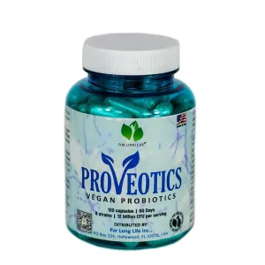 For long life Proveotics 120 tob