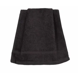Ručník, Classic, černá, 30 x 50 cm