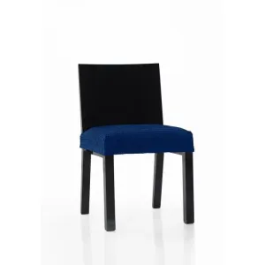 Forbyt, Potah multielastický na Sedák židle, Cagliari komplet 2 ks, tmavě modrý