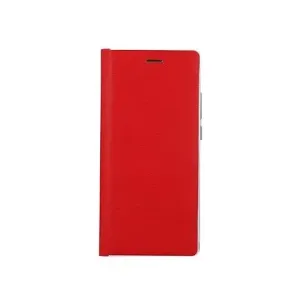 Forcell Vennus Samsung A02s knížkové Luna Book červeno-stříbrné 56540