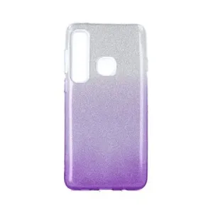 Forcell Samsung A9 silikon glitter stříbrno-fialový 38719