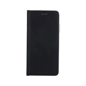 Forcell Xiaomi Redmi Note 10 knížkové Luna Book černo-stříbrné 58136
