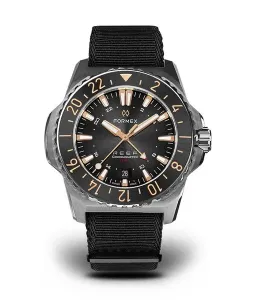 Formex Reef GMT Automatic Chronometer Black Dial with Rose Gold + 5 let záruka, pojištění a dárek ZDARMA