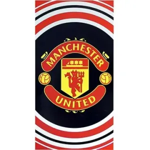 FotbalFans Osuška Manchester United FC, barevná, 100% bavlna, 70 × 140 cm