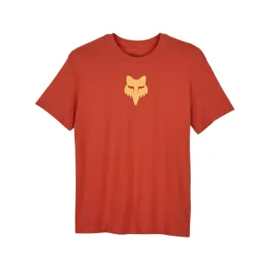 FOX Cyklistické triko s krátkým rukávem - W FOX HEAD - oranžová S