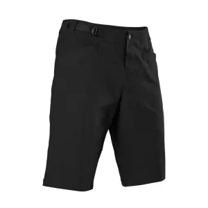 FOX Cyklistické kalhoty krátké bez laclu - RANGER LITE - černá L