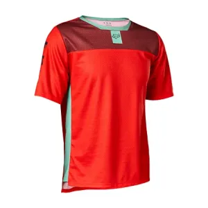 Dětský dres Fox enduro Yth Defend Ss Jersey, Fluo Red velikost YL