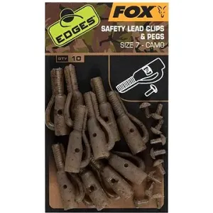 Fox Edges Camo Size 7 Lead Clip + Pegs 10ks