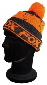 Fox Čepice Black/Orange - Lined Bobble Hat #3221977
