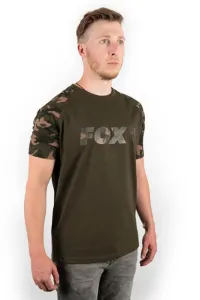 Fox Triko Camo/Khaki Chest Print T-Shirt - M