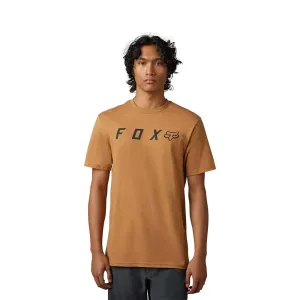 FOX Cyklistické triko s krátkým rukávem - ABSOLUTE - hnědá