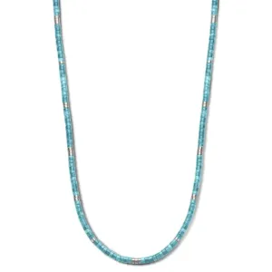 FRANK 1967 pánský náhrdelník s tyrkysem FR7FN-0061