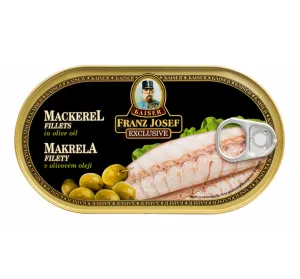 Franz Josef Kaiser Makrela filety v olivovém oleji 170 g #1156138