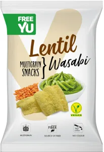 FreeYu Lentil multigrain snack Wasabi 70 g
