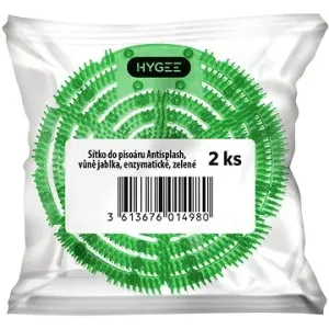 HYGEE Antisplash Apple sítko do pisoáru, enzymatické, zelené, 2 ks