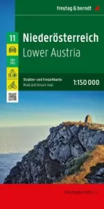 Dolní Rakousko 1:150 000 / silniční a rekreační mapa