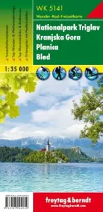 WK 5141 Triglavský národní park, Kranjska Gora, Planica, Bled 1:35 000 / turistická mapa