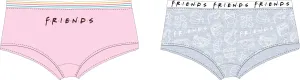 Friends - licence Dívčí kalhotky - Friends 5233581, světle šedá/ růžová Barva: Mix barev, Velikost: 122-128