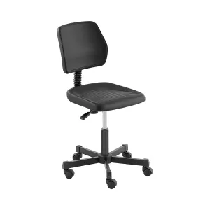 Laboratorní židle 120 kg černá výška nastavitelná v rozmezí 410–550 mm - Pracovní židle Fromm & Starck