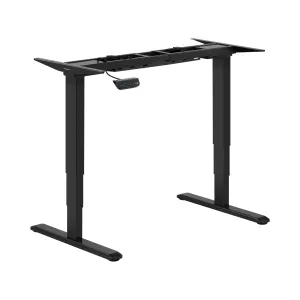 Výškově nastavitelný rám stolu 200 W 125 kg černý - Psací stoly Fromm & Starck #2710382