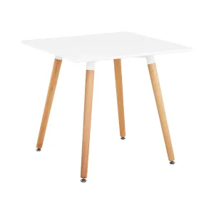Stůl čtvercový 80 x 80 cm bílý - Cateringové stoly Fromm & Starck