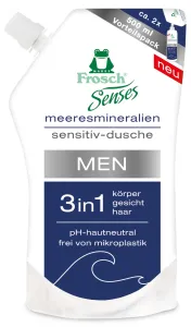 Frosch Sprchový gel pánský 3 v 1 – náhradní náplň EKO Senses 500 ml