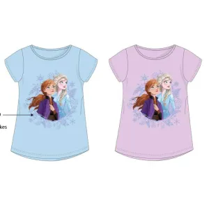 Frozen - licence Dívčí tričko - Frozen FR - 250, fialková Barva: Fialková, Velikost: 128