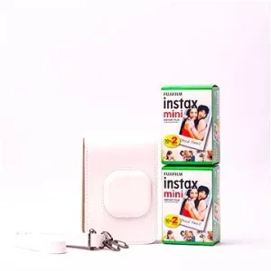 Fujifilm instax mini Liplay case white bundle