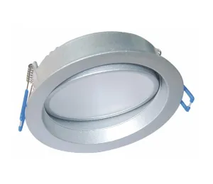 Fulgur Fulgur 23147 - LED Podhledové svítidlo LED/10W/230V 3000K IP54 stříbrná