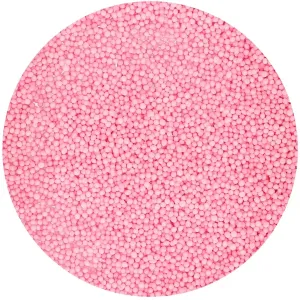 Funcakes Cukrové kuličky Nonpareils Light Pink - Světle růžové 80 g