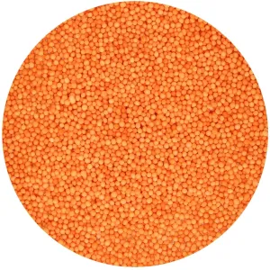Funcakes Cukrové kuličky Nonpareils Orange - Oranžové 80 g #4069649