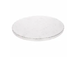 Funcakes Dortová podložka - stříbrná Ø 30,5 cm
