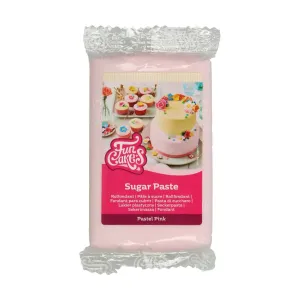 Funcakes Pastelově růžový rolovaný fondant Pastel Pink (barevný fondán) 250 g #4914532