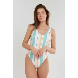 FUNDANGO-Palmona Swimsuit-410-ice blue barevná S