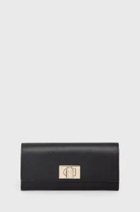 Kožená peněženka Furla 1927 dámská, černá barva