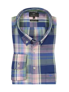 Nadměrná velikost: Fynch-Hatton, Košile s propínacím límečkem (button-down), extra dlouhá Modrá