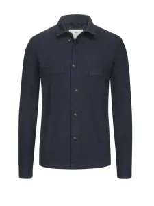 Nadměrná velikost: Fynch-Hatton, Svrchní košile z čisté bavlny, extra dlouhá Námořnická Modrá