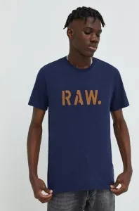 Bavlněné tričko G-Star Raw zelená barva, s potiskem #2042118