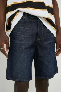Džínové šortky G-Star Raw pánské, tmavomodrá barva #4942371