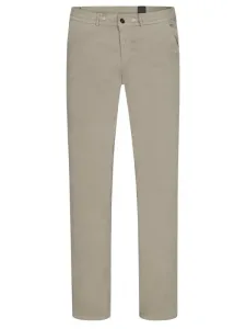 Nadměrná velikost: G1920, Manšestrové kalhoty s elastickým pasem a podílem streče Béžová