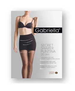 Gabriella Secret Shaper 680 puntina plus Punčochové kalhoty, 5, černá