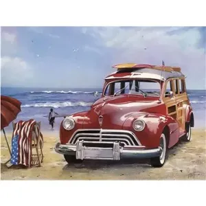Gaira Car on the beach M3687YT