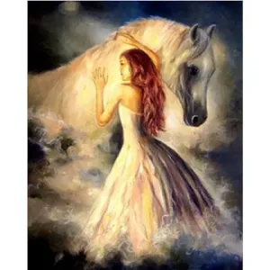 Gaira Dívka s koněm M991454