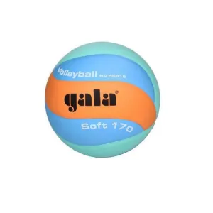 Volejbalový míč GALA Soft 170 BV 5681S zeleno-fialovo-oranžový