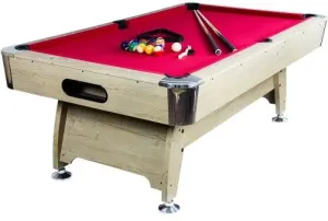 GamesPlanet® 9513  pool billiard kulečník s vybavením, 7 ft